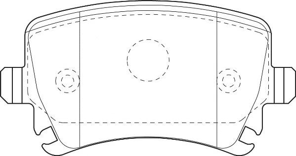 Omnicraft 2135575 - Kit pastiglie freno, Freno a disco autozon.pro