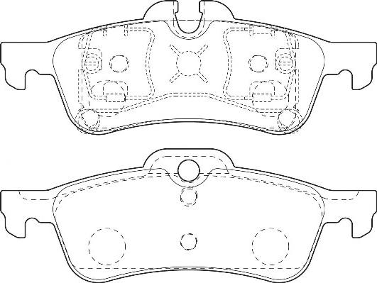 Omnicraft 2135648 - Kit pastiglie freno, Freno a disco autozon.pro