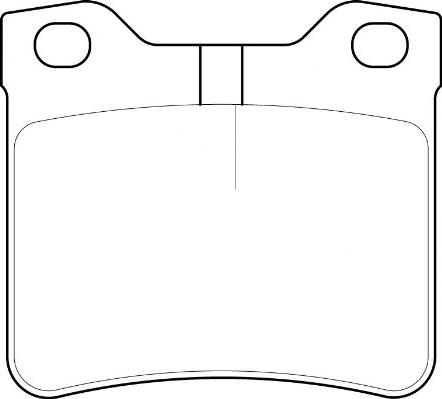 Omnicraft 2135660 - Kit pastiglie freno, Freno a disco autozon.pro