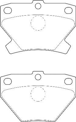 Omnicraft 2135662 - Kit pastiglie freno, Freno a disco autozon.pro