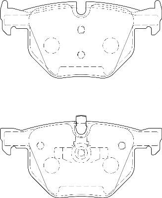 Omnicraft 2135683 - Kit pastiglie freno, Freno a disco autozon.pro