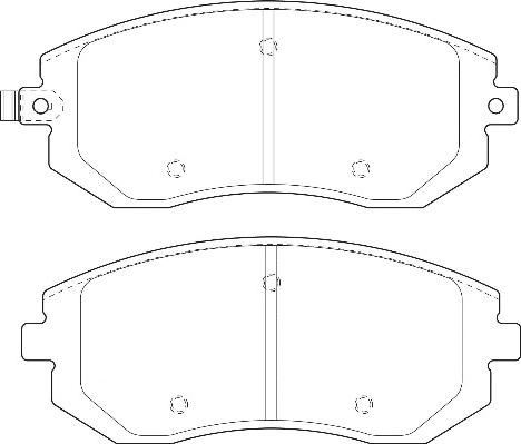 Omnicraft 2135016 - Kit pastiglie freno, Freno a disco autozon.pro