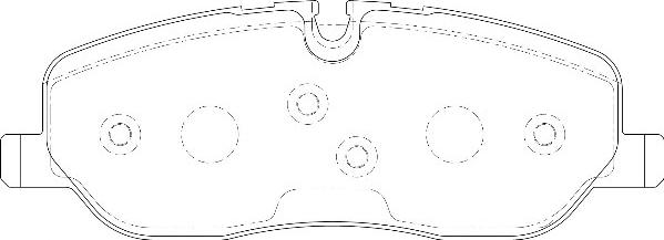 Omnicraft 2135026 - Kit pastiglie freno, Freno a disco autozon.pro