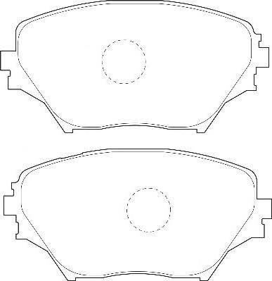 Omnicraft 2135020 - Kit pastiglie freno, Freno a disco autozon.pro