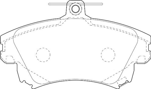 Omnicraft 2135148 - Kit pastiglie freno, Freno a disco autozon.pro