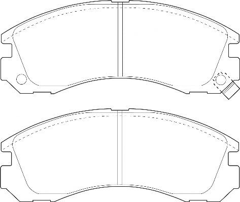 Omnicraft 2135142 - Kit pastiglie freno, Freno a disco autozon.pro