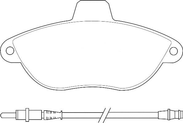 Omnicraft 2135155 - Kit pastiglie freno, Freno a disco autozon.pro