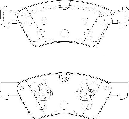 Omnicraft 2135180 - Kit pastiglie freno, Freno a disco autozon.pro