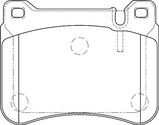 Omnicraft 2135134 - Kit pastiglie freno, Freno a disco autozon.pro