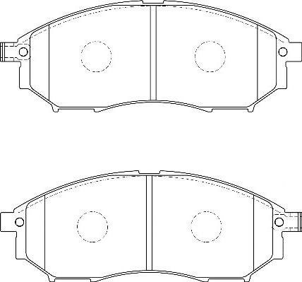 Omnicraft 2135178 - Kit pastiglie freno, Freno a disco autozon.pro