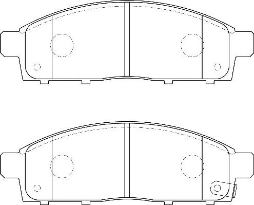 Omnicraft 2135172 - Kit pastiglie freno, Freno a disco autozon.pro