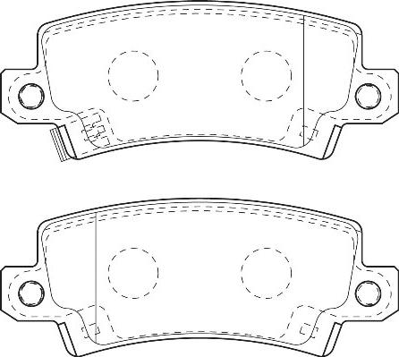 Omnicraft 2135707 - Kit pastiglie freno, Freno a disco autozon.pro