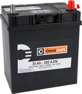 Omnicraft 2130444 - Batteria avviamento autozon.pro