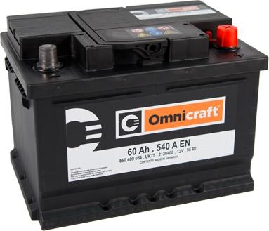 Omnicraft 2130408 - Batteria avviamento autozon.pro