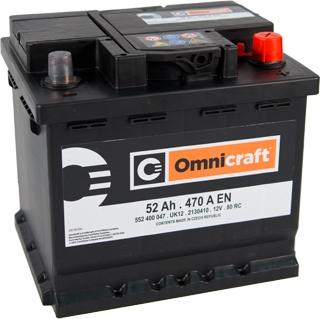 Omnicraft 2130410 - Batteria avviamento autozon.pro