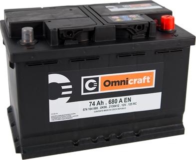 Omnicraft 2130412 - Batteria avviamento autozon.pro