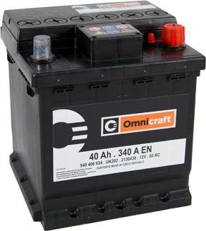 Omnicraft 2130438 - Batteria avviamento autozon.pro