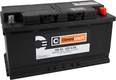 Omnicraft 2130424 - Batteria avviamento autozon.pro