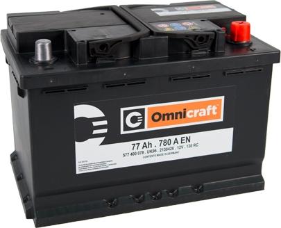 Omnicraft 2130426 - Batteria avviamento autozon.pro