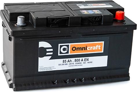 Omnicraft 2354656 - Batteria avviamento autozon.pro