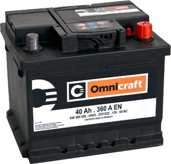 Omnicraft 2331532 - Batteria avviamento autozon.pro