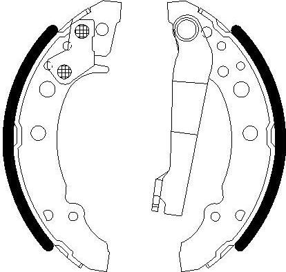 Omnicraft 2255656 - Kit ganasce freno autozon.pro