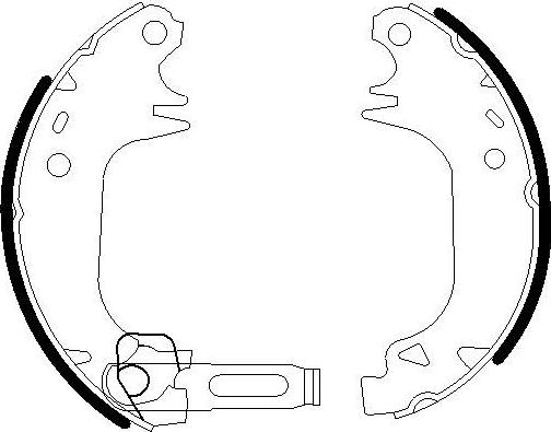 Omnicraft 2255896 - Kit ganasce freno autozon.pro