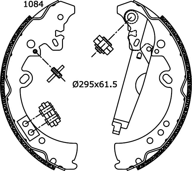 Omnicraft 2255847 - Kit ganasce freno autozon.pro