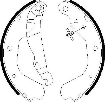 Omnicraft 2255838 - Kit ganasce freno autozon.pro