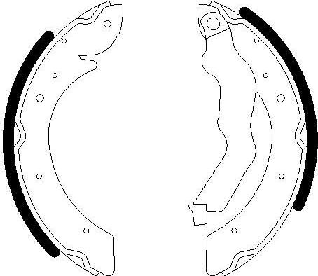 Omnicraft 2255759 - Kit ganasce freno autozon.pro