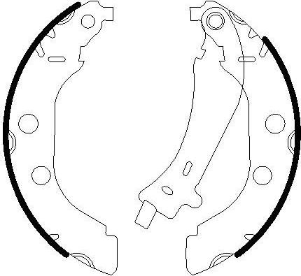 Omnicraft 2255756 - Kit ganasce freno autozon.pro