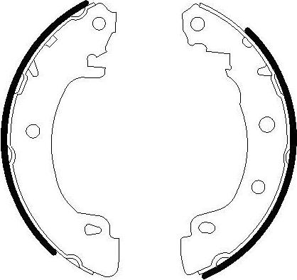 Omnicraft 2255752 - Kit ganasce freno autozon.pro