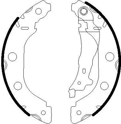 Omnicraft 2255789 - Kit ganasce freno autozon.pro