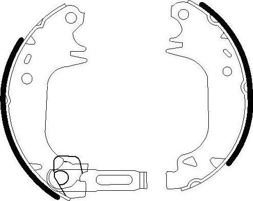 Omnicraft 2255780 - Kit ganasce freno autozon.pro