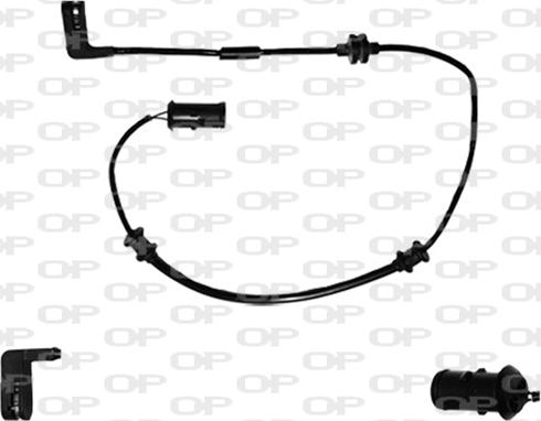 Open Parts AK3060.00 - Contatto segnalazione, Usura past. freno / mat. d'attrito autozon.pro