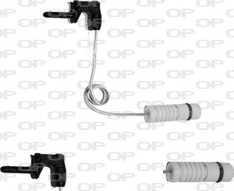 Open Parts AK3088.00 - Contatto segnalazione, Usura past. freno / mat. d'attrito autozon.pro