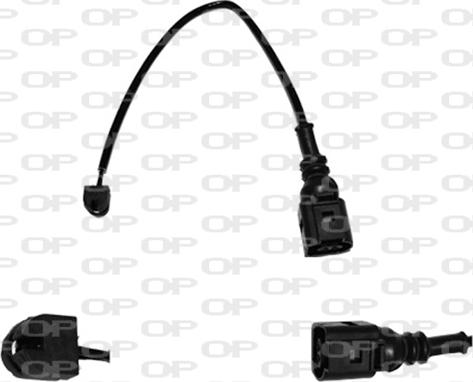 Open Parts AK3104.00 - Contatto segnalazione, Usura past. freno / mat. d'attrito autozon.pro