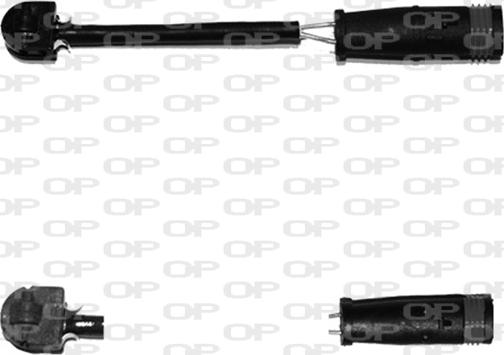 Open Parts AK3106.00 - Contatto segnalazione, Usura past. freno / mat. d'attrito autozon.pro