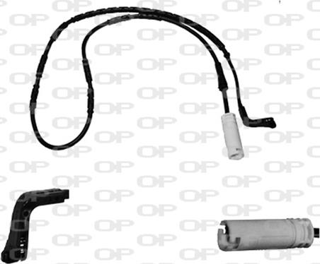 Open Parts AK3111.00 - Contatto segnalazione, Usura past. freno / mat. d'attrito autozon.pro