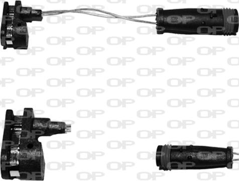 Open Parts AK3120.00 - Contatto segnalazione, Usura past. freno / mat. d'attrito autozon.pro