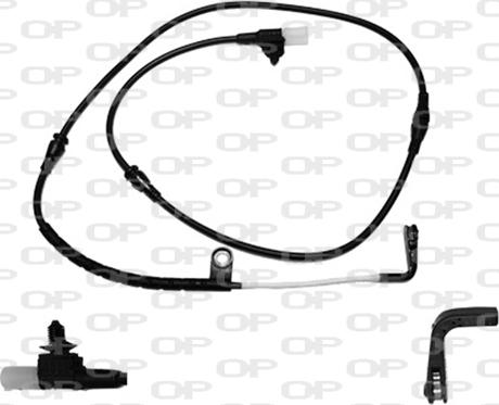 Open Parts AK3128.00 - Contatto segnalazione, Usura past. freno / mat. d'attrito autozon.pro