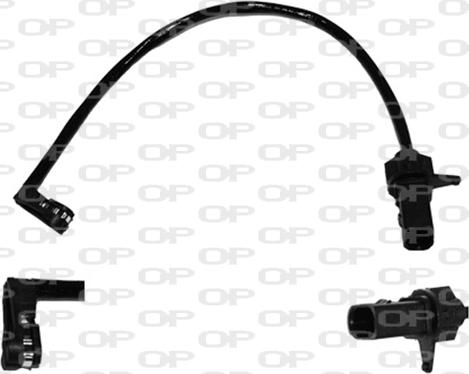 Open Parts AK3123.00 - Contatto segnalazione, Usura past. freno / mat. d'attrito autozon.pro