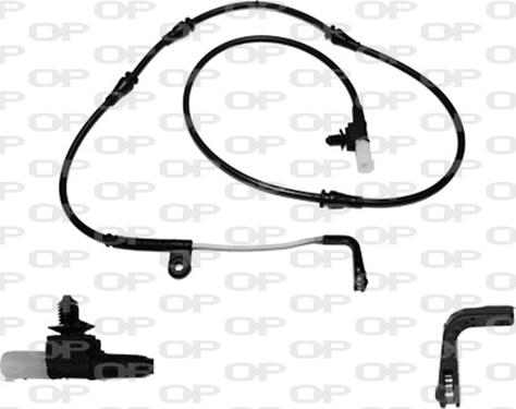 Open Parts AK3127.00 - Contatto segnalazione, Usura past. freno / mat. d'attrito autozon.pro