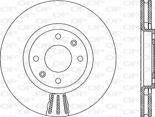 Open Parts BDA1955.20 - Discofreno autozon.pro