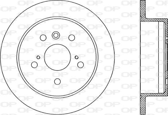 Open Parts BDA1969.10 - Discofreno autozon.pro