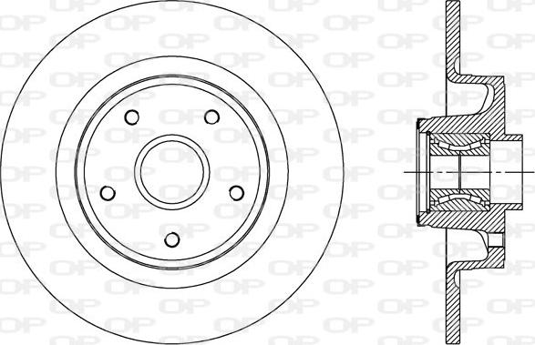 Open Parts BDA1960.30 - Discofreno autozon.pro