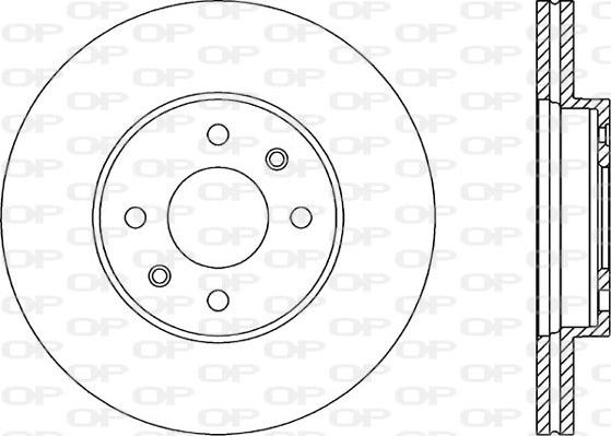 Open Parts BDA1464.20 - Discofreno autozon.pro