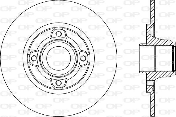 Open Parts BDA1461.10 - Discofreno autozon.pro