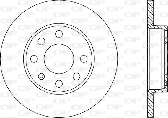 Open Parts BDA1403.10 - Discofreno autozon.pro