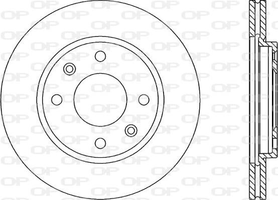 Open Parts BDA1432.20 - Discofreno autozon.pro